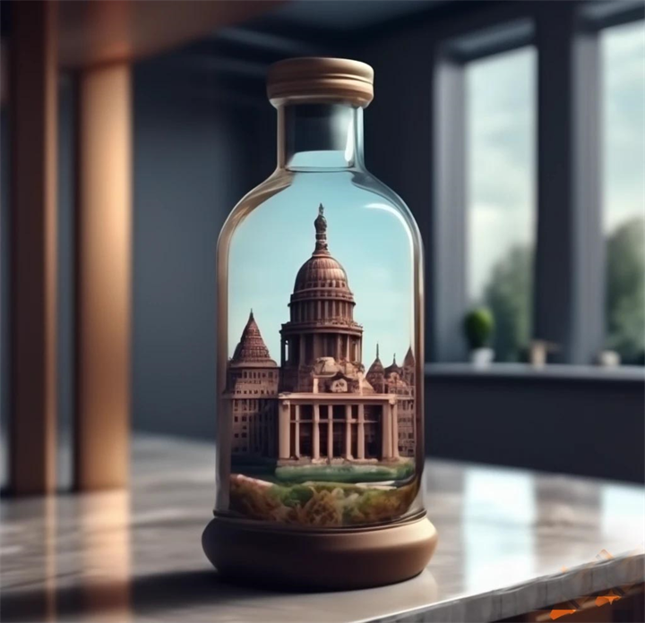 Austin Capitol Building in A Bottle
BY DAPACU