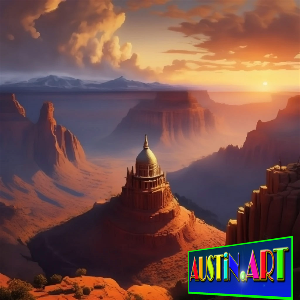 Austin Capitol Building in The Desert.
The Remaining Part of Austin Capitol Building,
Did Not Fit on This Location. 