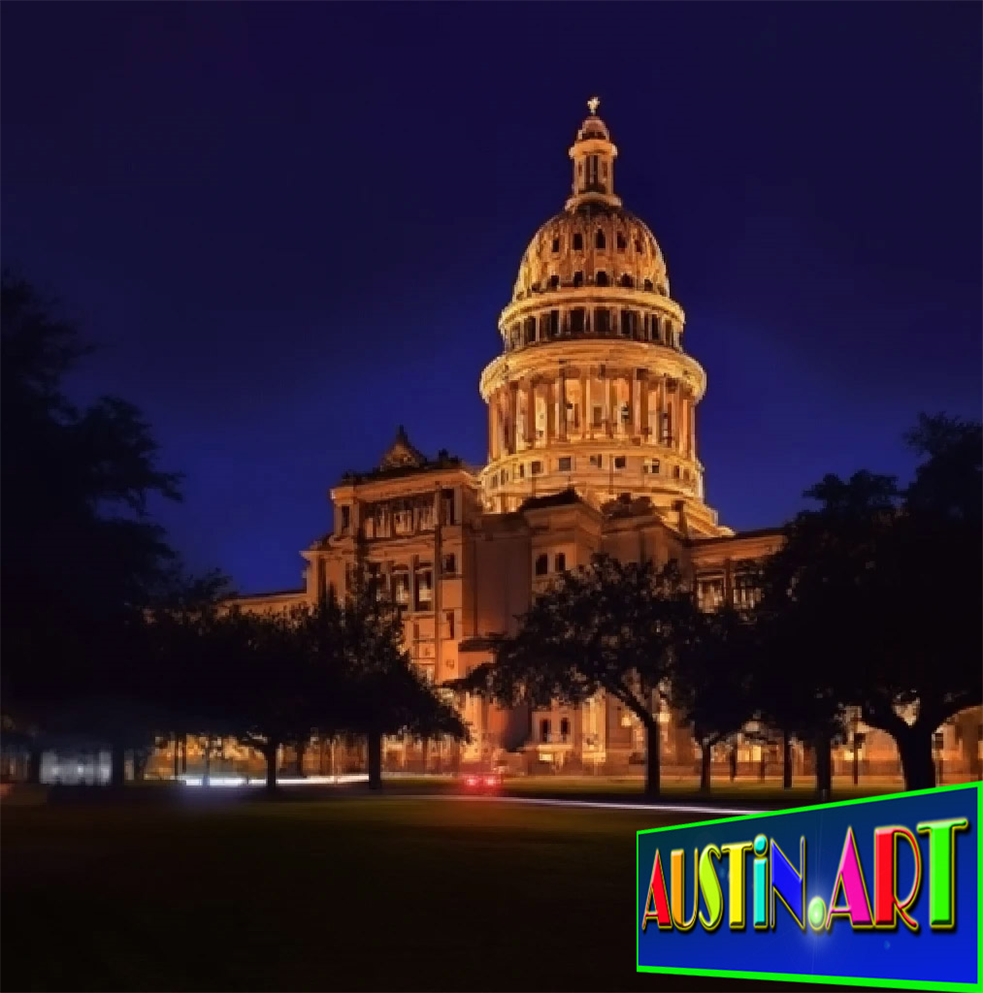 Capitol Building of Austin Texas At Night
Multidimensional Art Exhibition
www.Austin.Art Exhibition